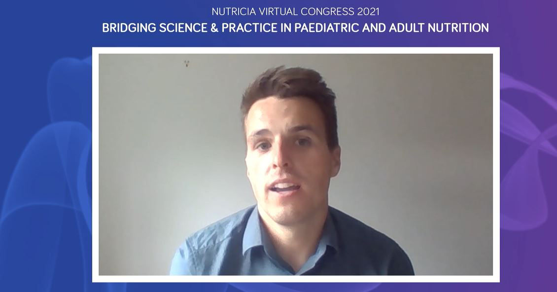 Screenshot from Nutricia Virtual Congress 2021 recording