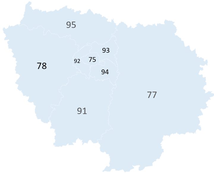 image département Ile de France
