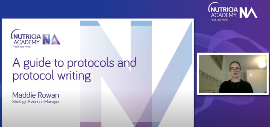Nutricia Academy protocol writing guide