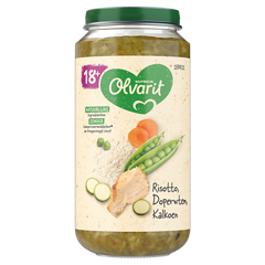 Olvarit Risotto Doperwten Kalkoen 