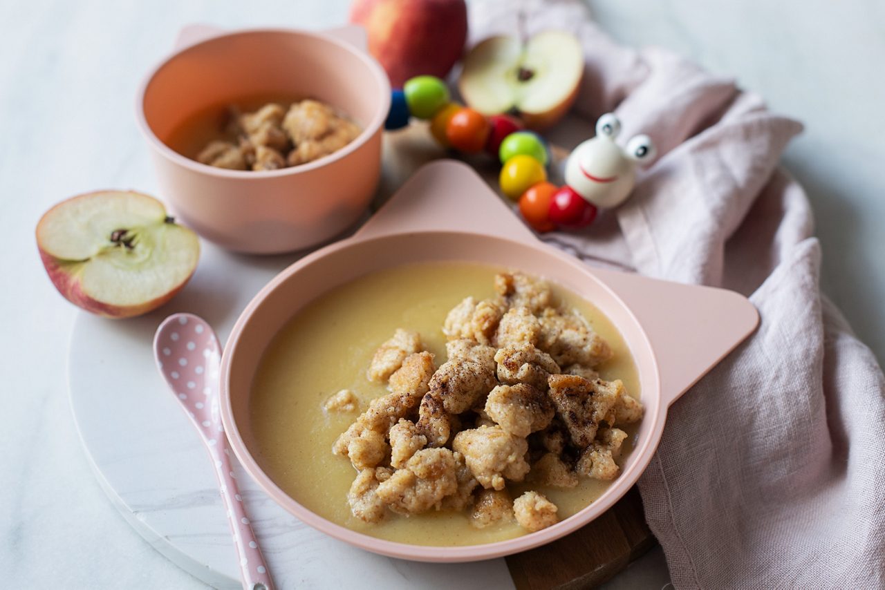 Schmarren mit Apfel-Birnen Röster