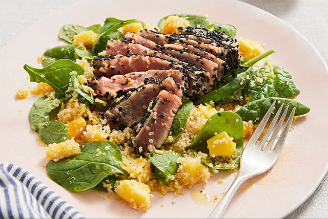 sesame tuna steak