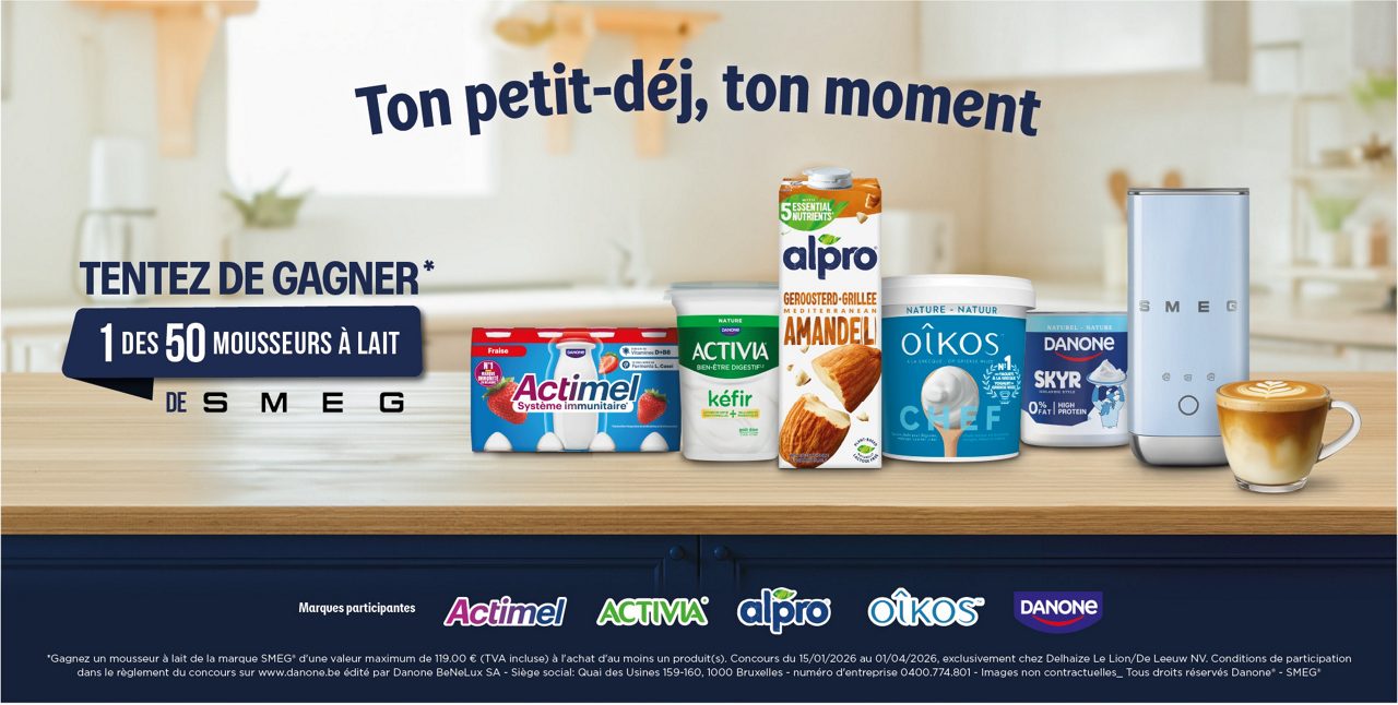 Danone healthy breakfast