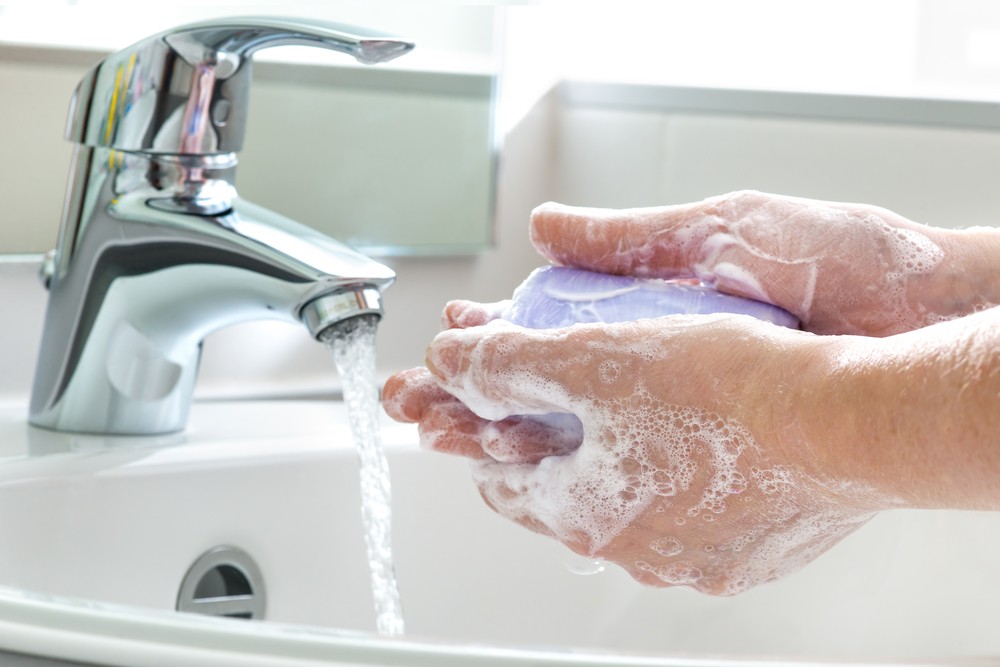 Hygiene concept. Washing hands with soap; Shutterstock ID 146517557; Business Division: Advanced Medical Nutrition; Business Unit: Benelux; Name: Danique van der Tas