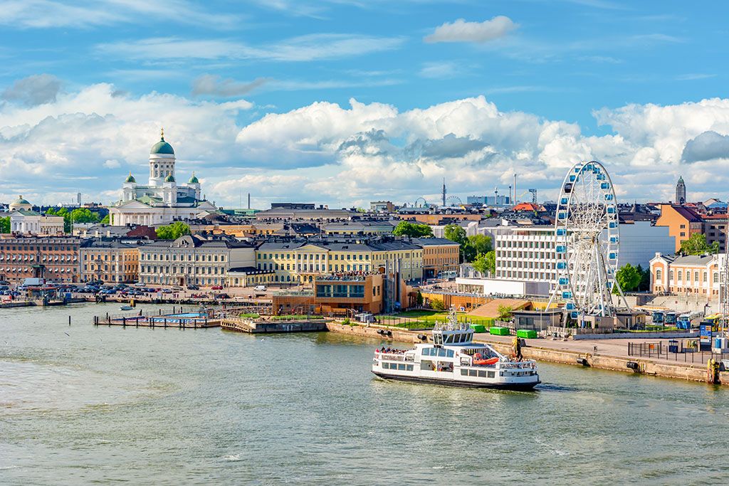 Helsinki cityscape with Helsinki Cathedral and port, Finland; Shutterstock ID 1917056663; purchase_order: DNC Thumbnails; job: Events; client: ; other: 