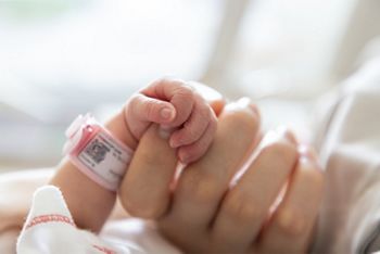 new born baby hand hold mum index finger. concept : Premature or preterm baby in hospital. relationship between mother and baby.; Shutterstock ID 1968250909; purchase_order: DNC Thumbnails; job: Booklets; client: ; other: 