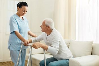 Positive nice woman working as a caregiver; Shutterstock ID 704565514; purchase_order: DNC Thumbnails; job: Publications; client: ; other: Replace Fishwife