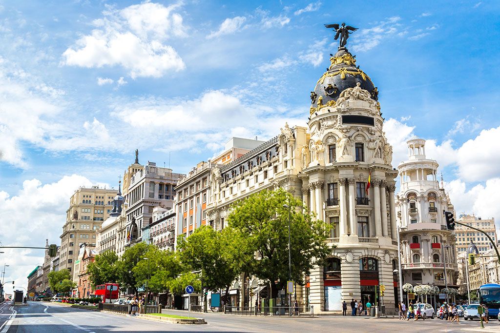 Madrid in a beautiful summer day, Spain; Shutterstock ID 757854937; purchase_order: DNC Thumbnails; job: Events; client: ; other: 
