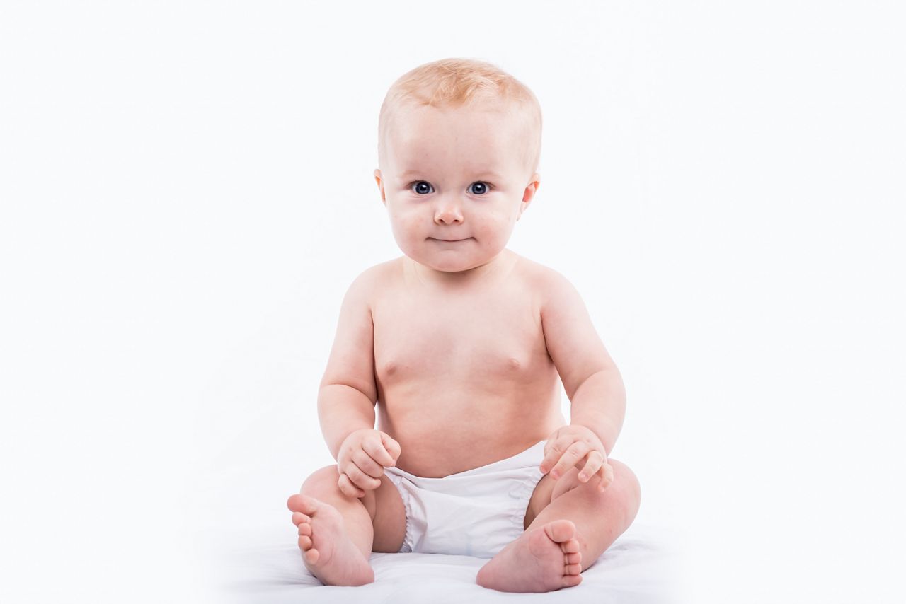 Baby boy portrait on white background; Shutterstock ID 773775466; purchase_order: DNC Thumbnails; job: Videos; client: ; other: 