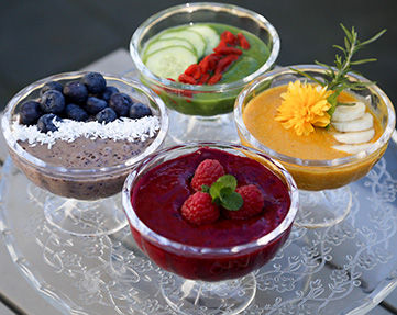 breakfast smoothie bowls