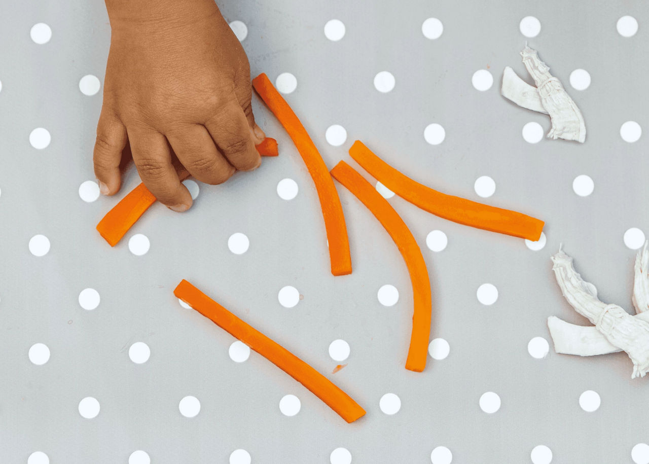 Soft carrot sticks
