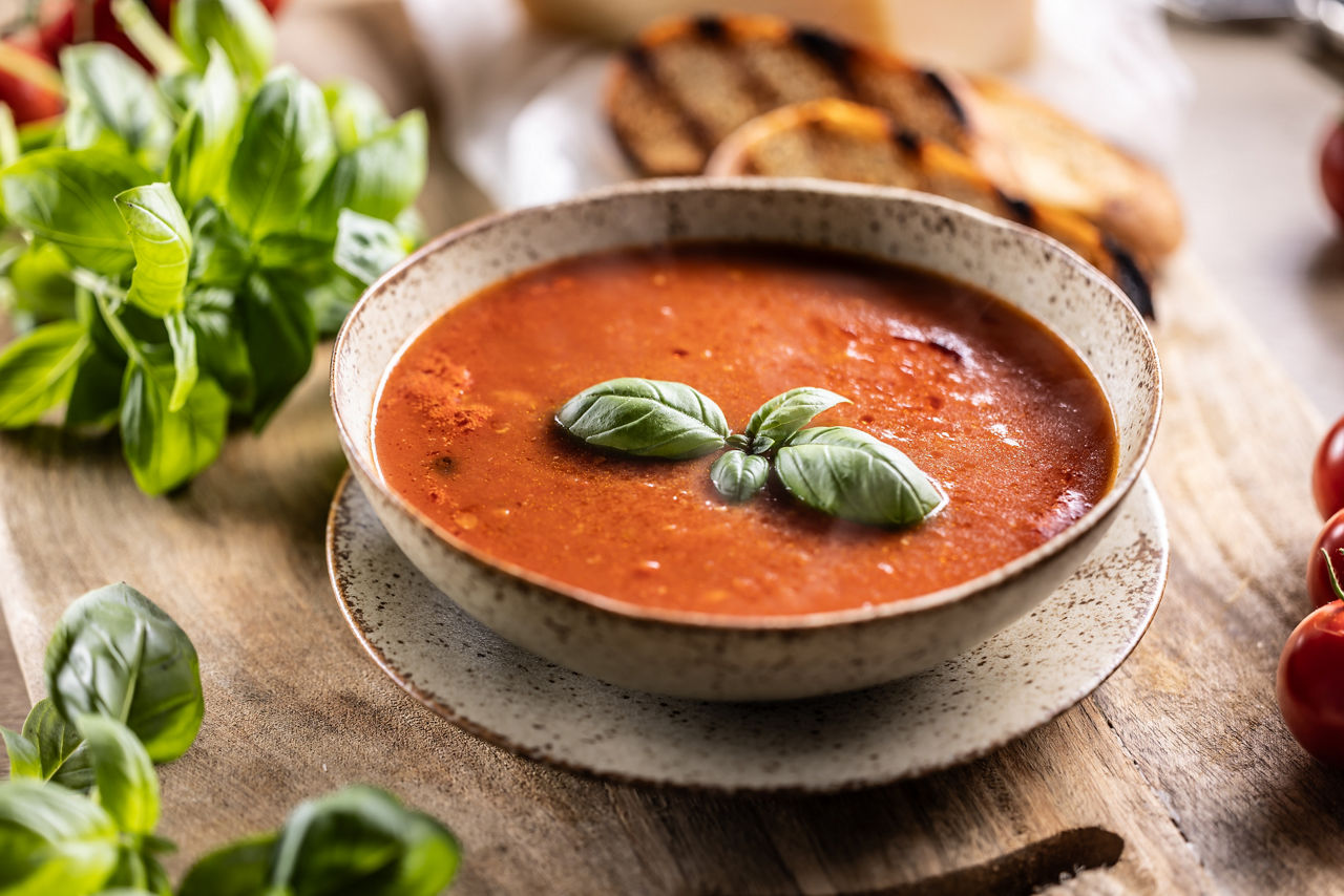 Soupe à la tomate