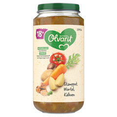 Olvarit Stamppot Wortel Kalkoen