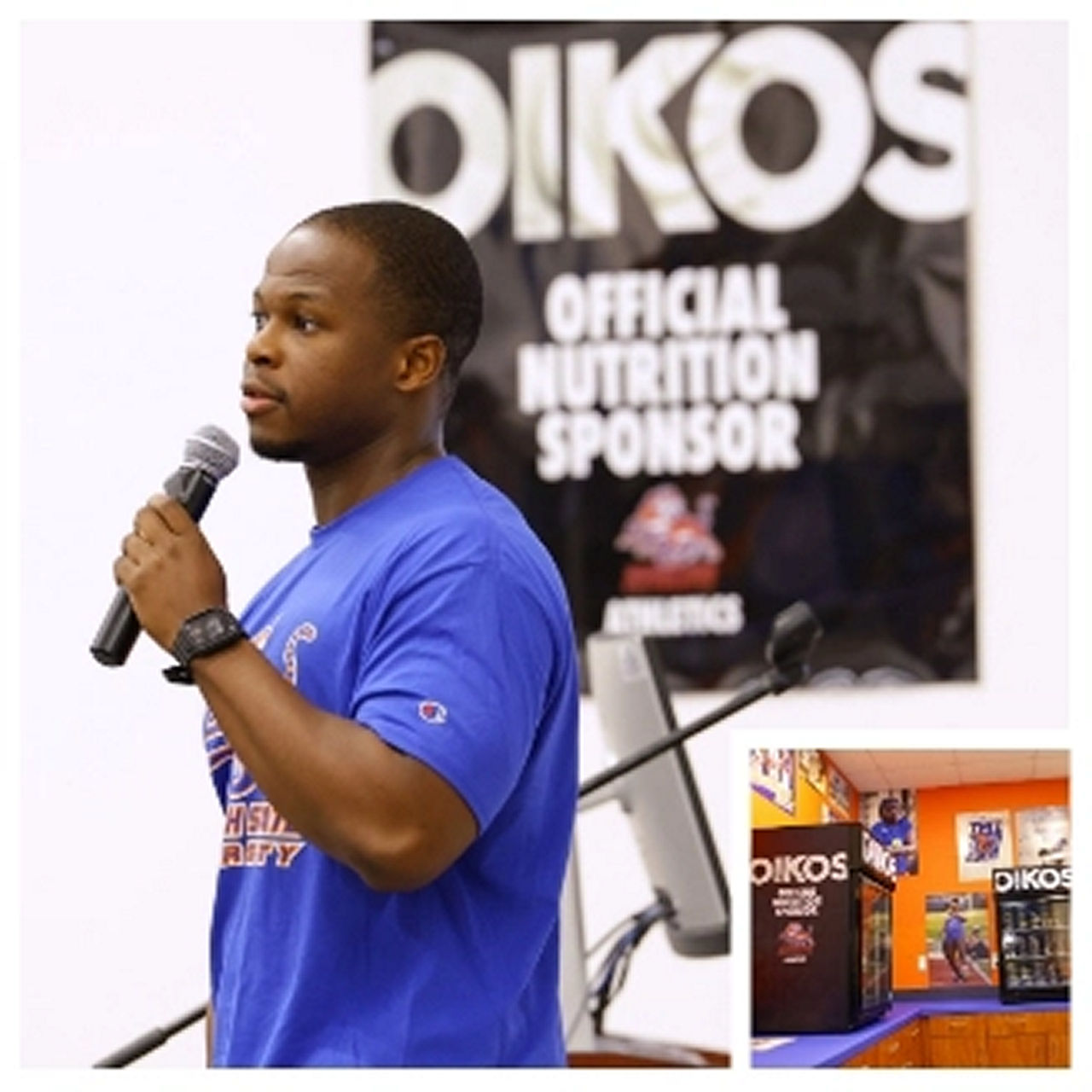 Speaker at Oikos Nutrition Event