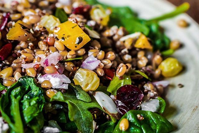 ensalada de súper alimentos