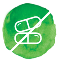 No artificial growth hormones icon