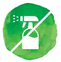No prohibited pesticides used icon