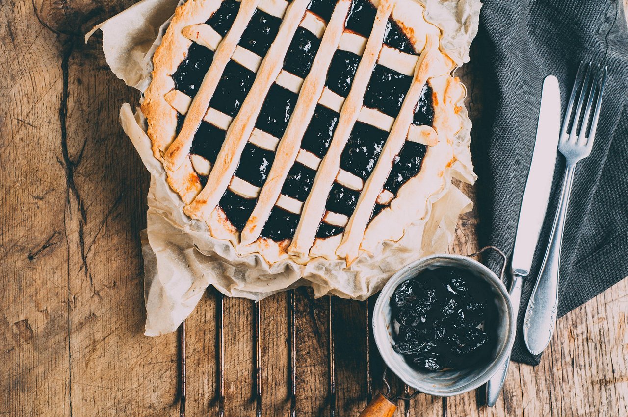 Recette Tarte aux pruneaux et fromage blanc