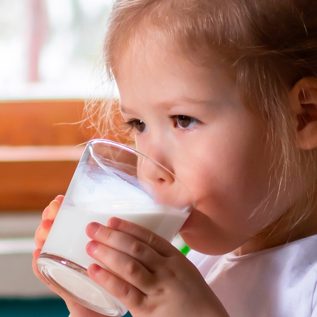 toddler drinking glass