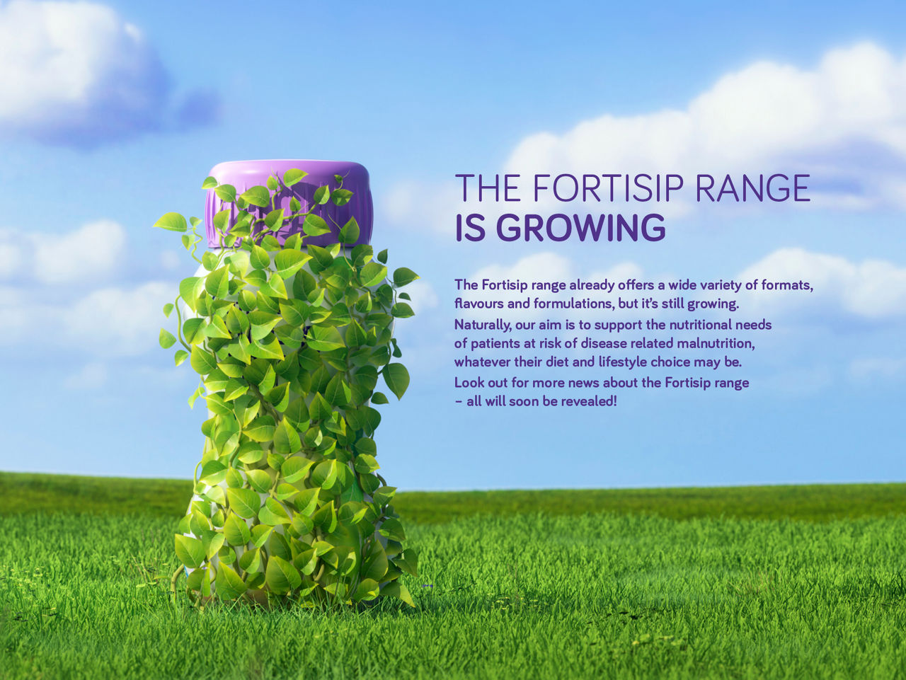 the fortisip range is growing
