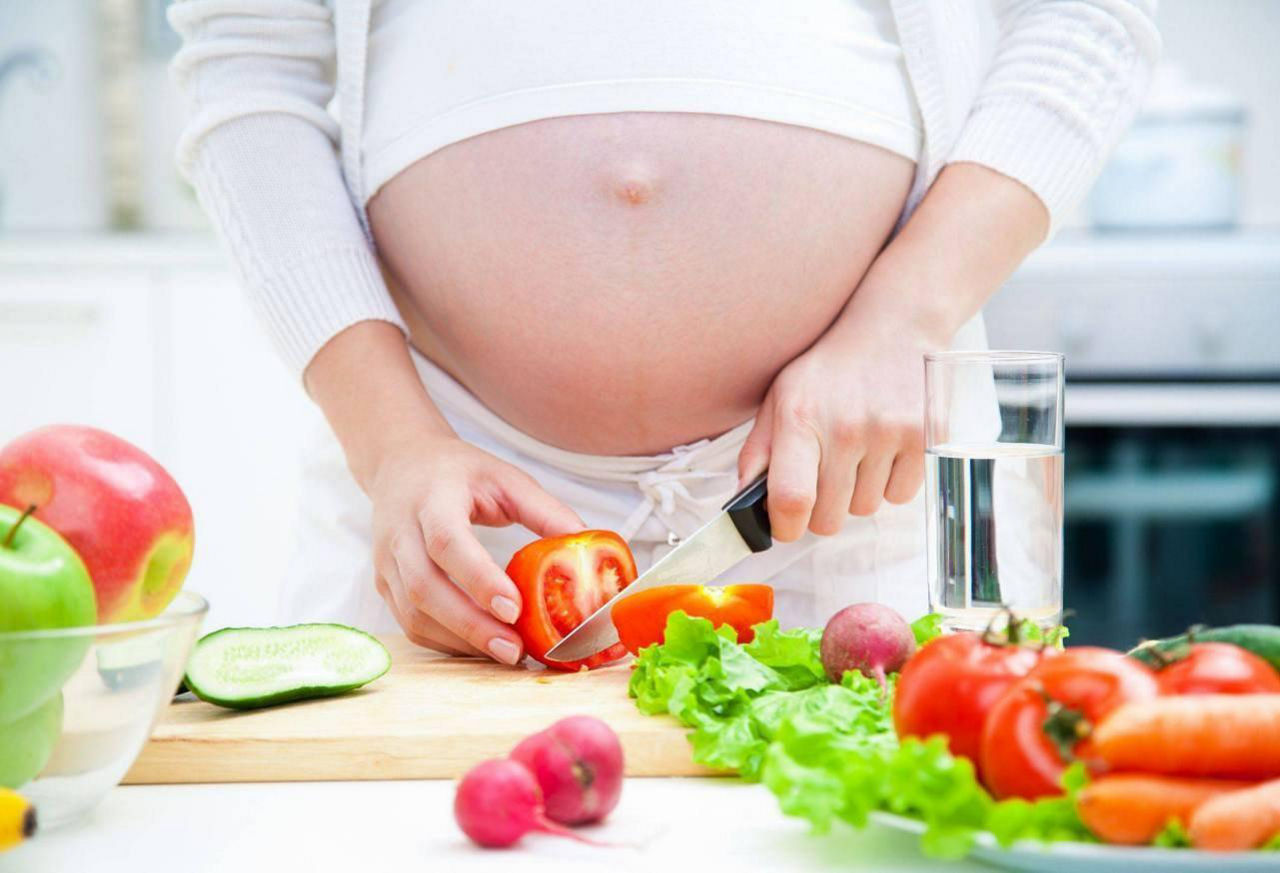 thực đơn cho bà bầu 3 tháng cuối