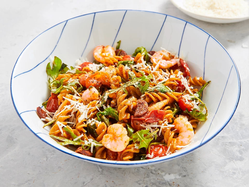 tomato-prawn-pasta