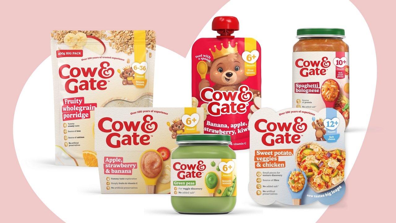 Try our range of baby foods