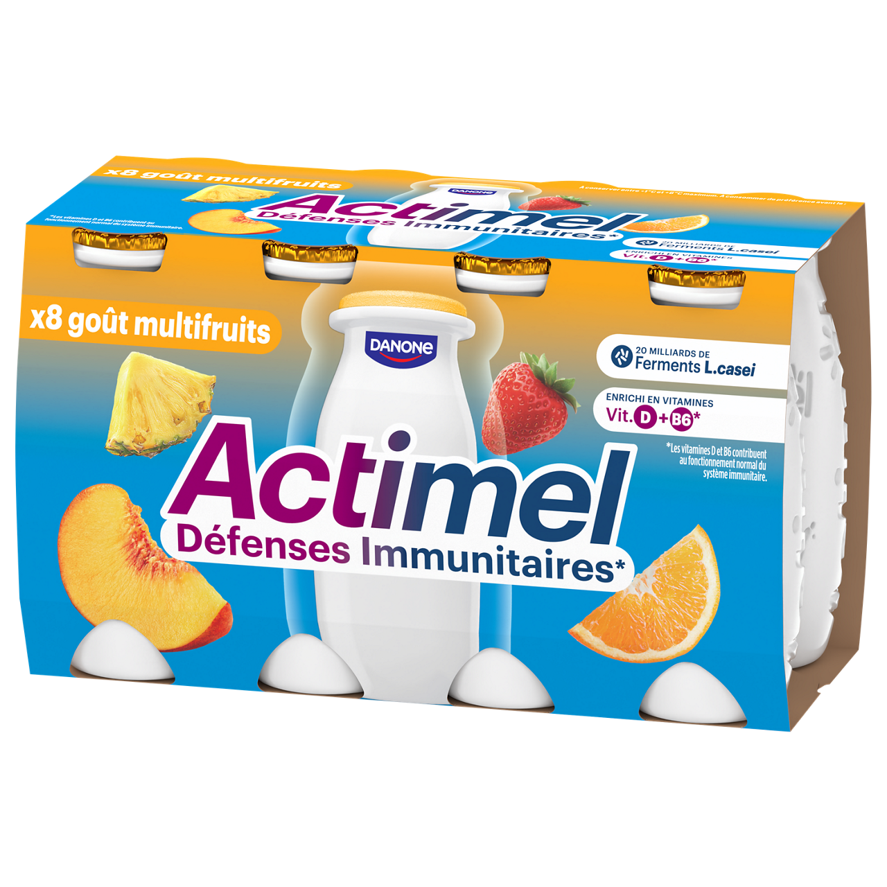 actimel multifruits