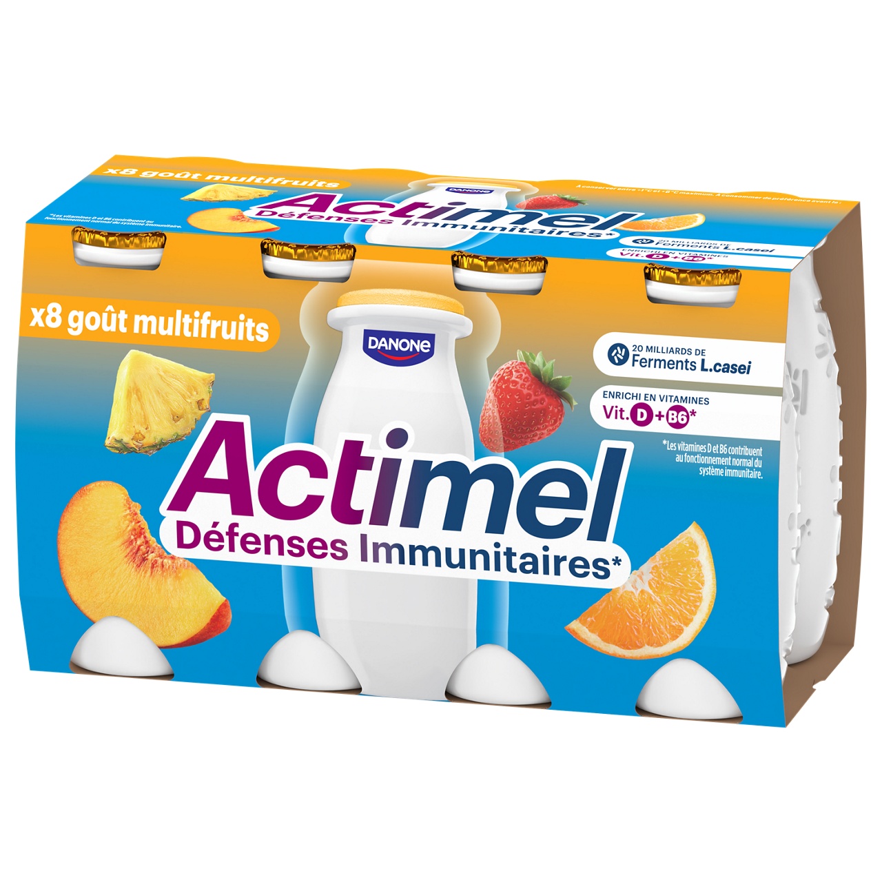 actimel multifruits