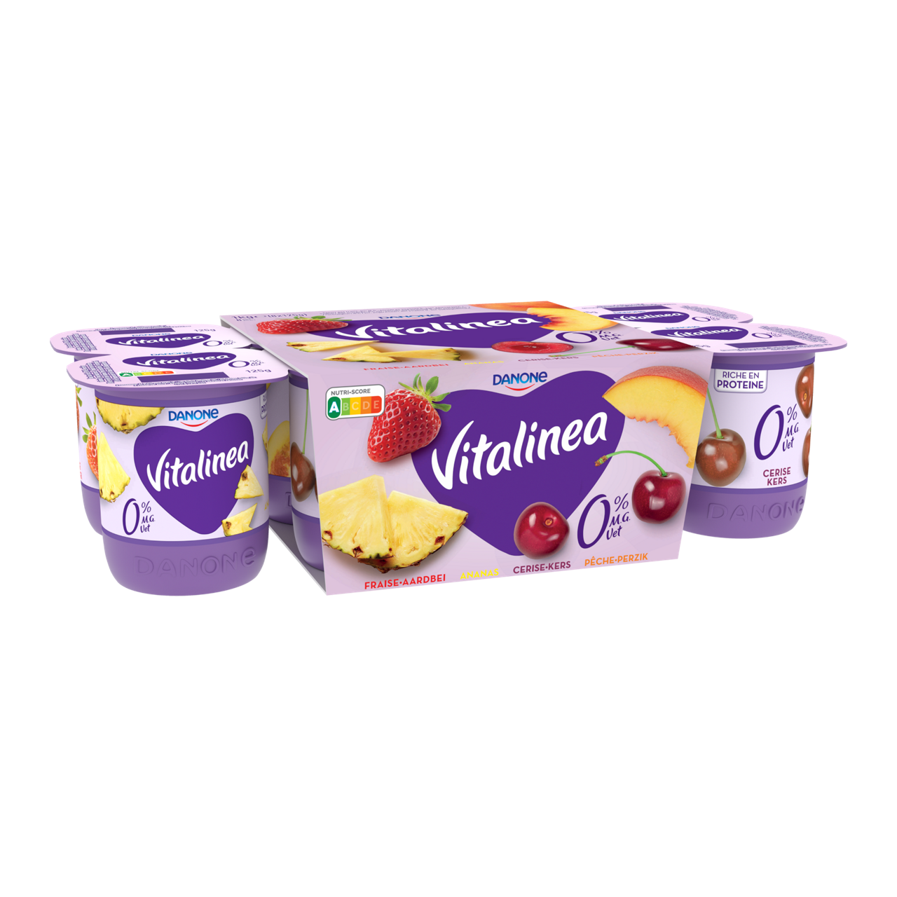 Vitalinea Fruits - Kers Ananas Aardbei Perzik