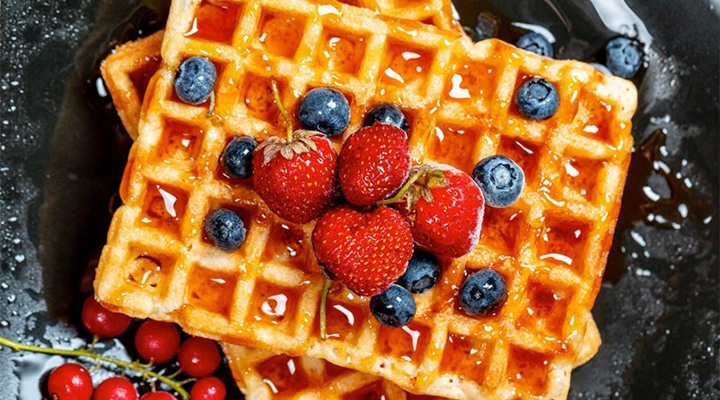 Χριστουγεννιάτικες Βάφλες