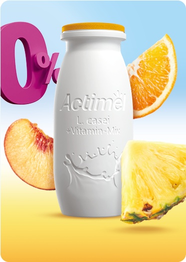 Actimel Multifrucht 0% Zuckerzusatz