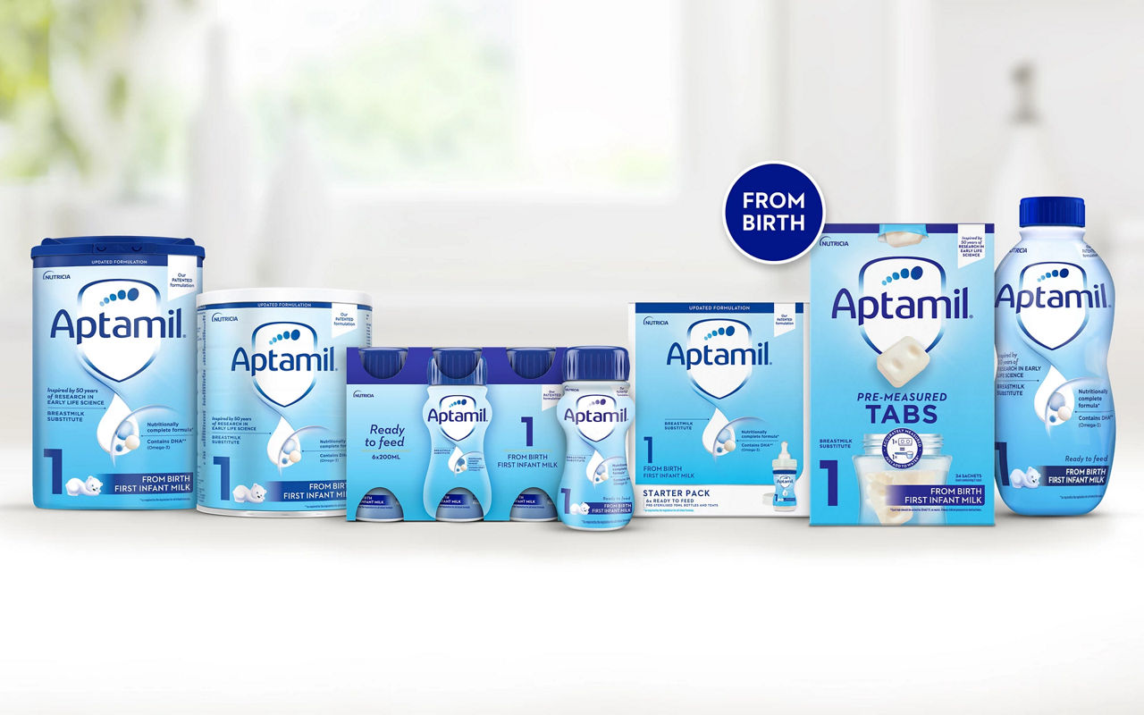 Aptamil Infant Formula Range