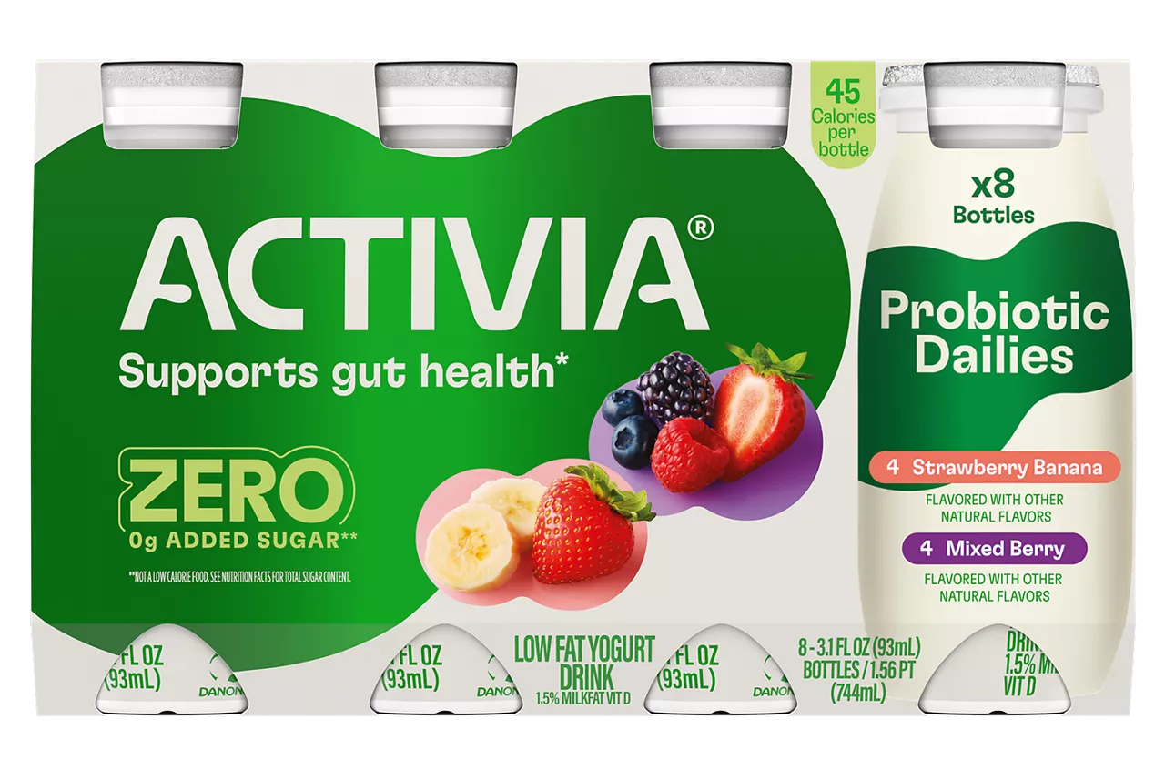 Activia® Proactive Strawberry Probiotic Yogurt with Prebiotic Fiber
