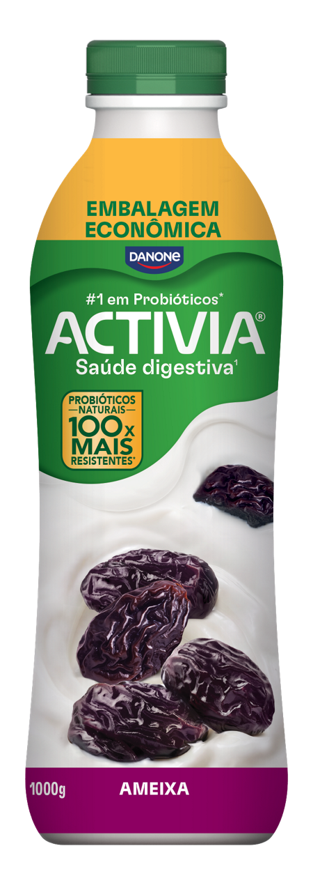 Activia de ameixa 1L