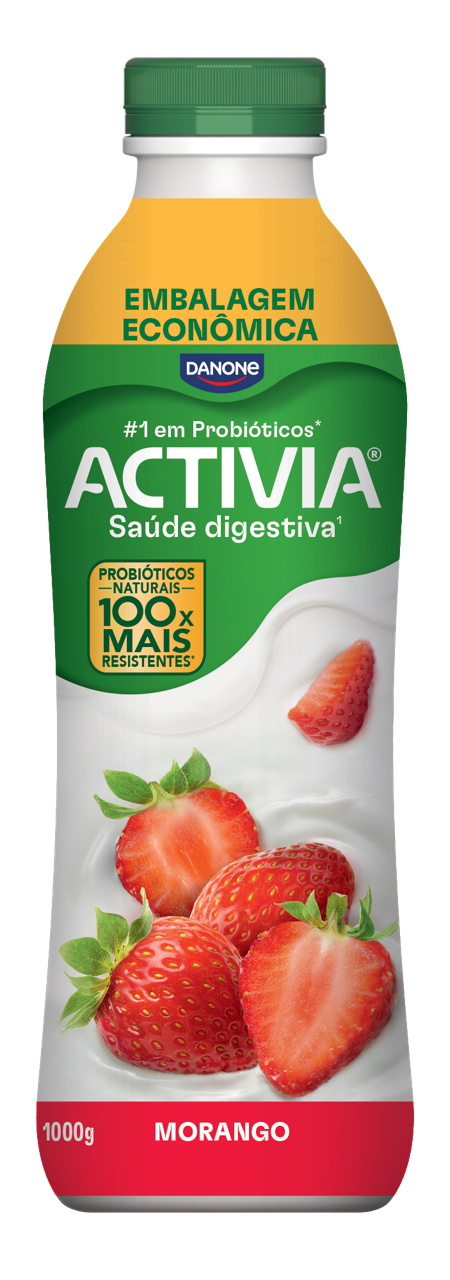 Activia de morango 1L
