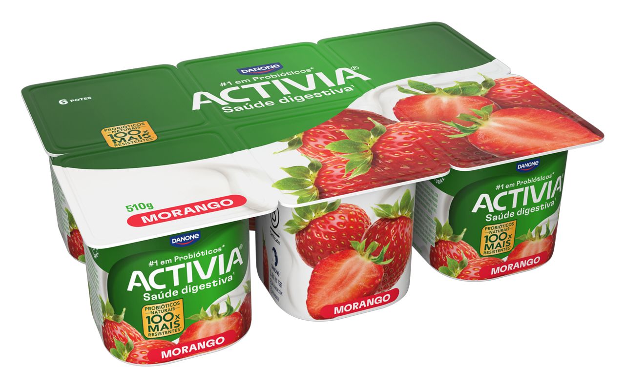 Activia Polpa Sabor Morango