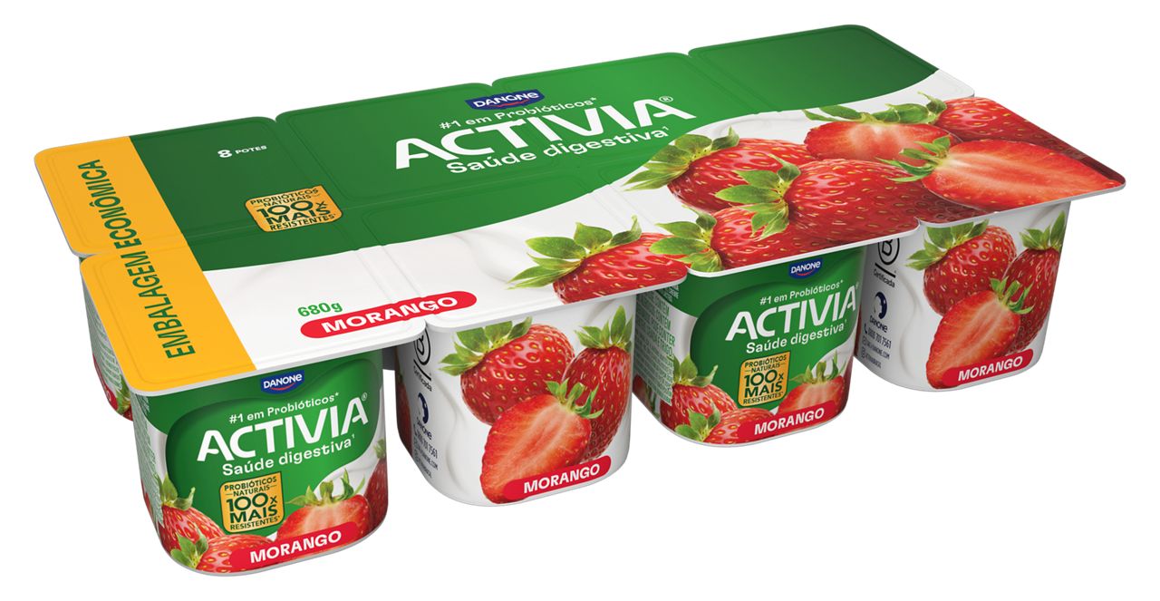 Activia Polpa Sabor Morango