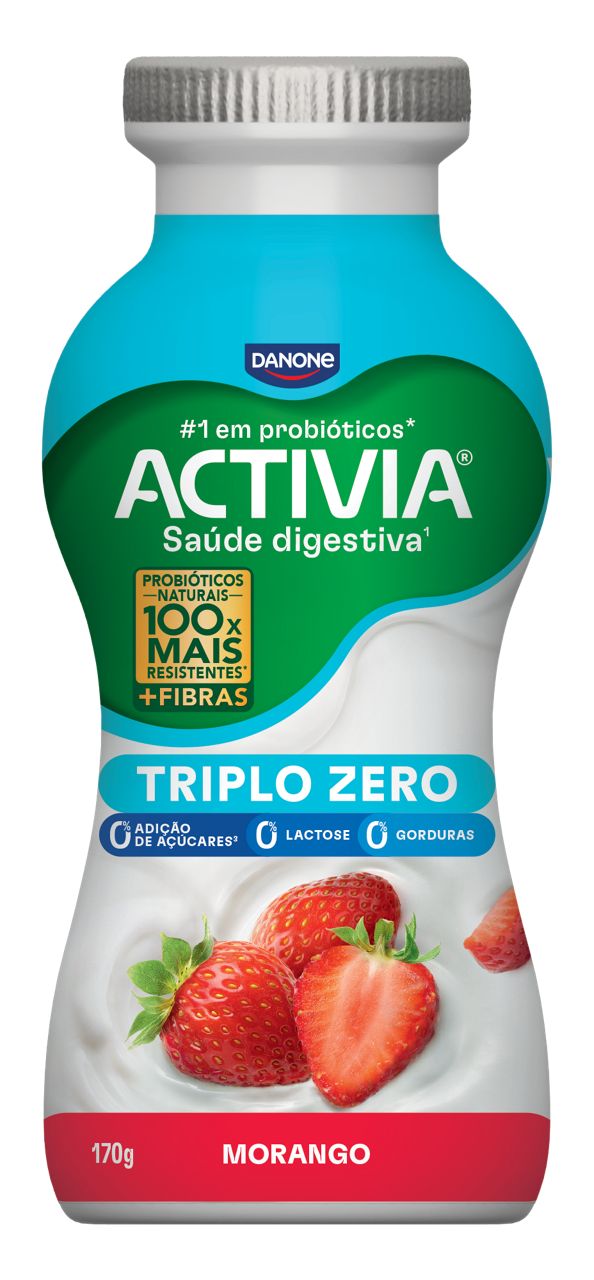 Activia Zero Líquido Morango