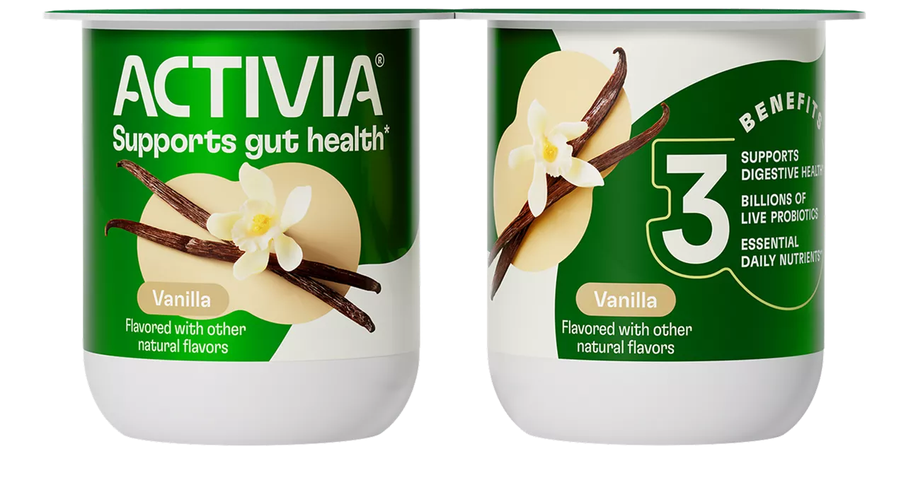 ユミヒロジャパン　プラチナクリーム　35g Activia_Reg_Vanilla_Cup-