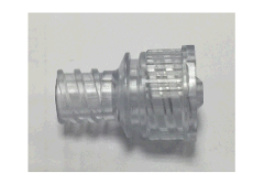 Transition connector to Luer tube