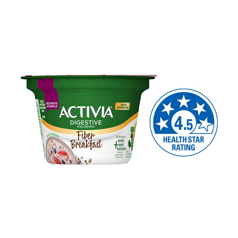 Activia 0% ягода, праскова, ананас, лимон