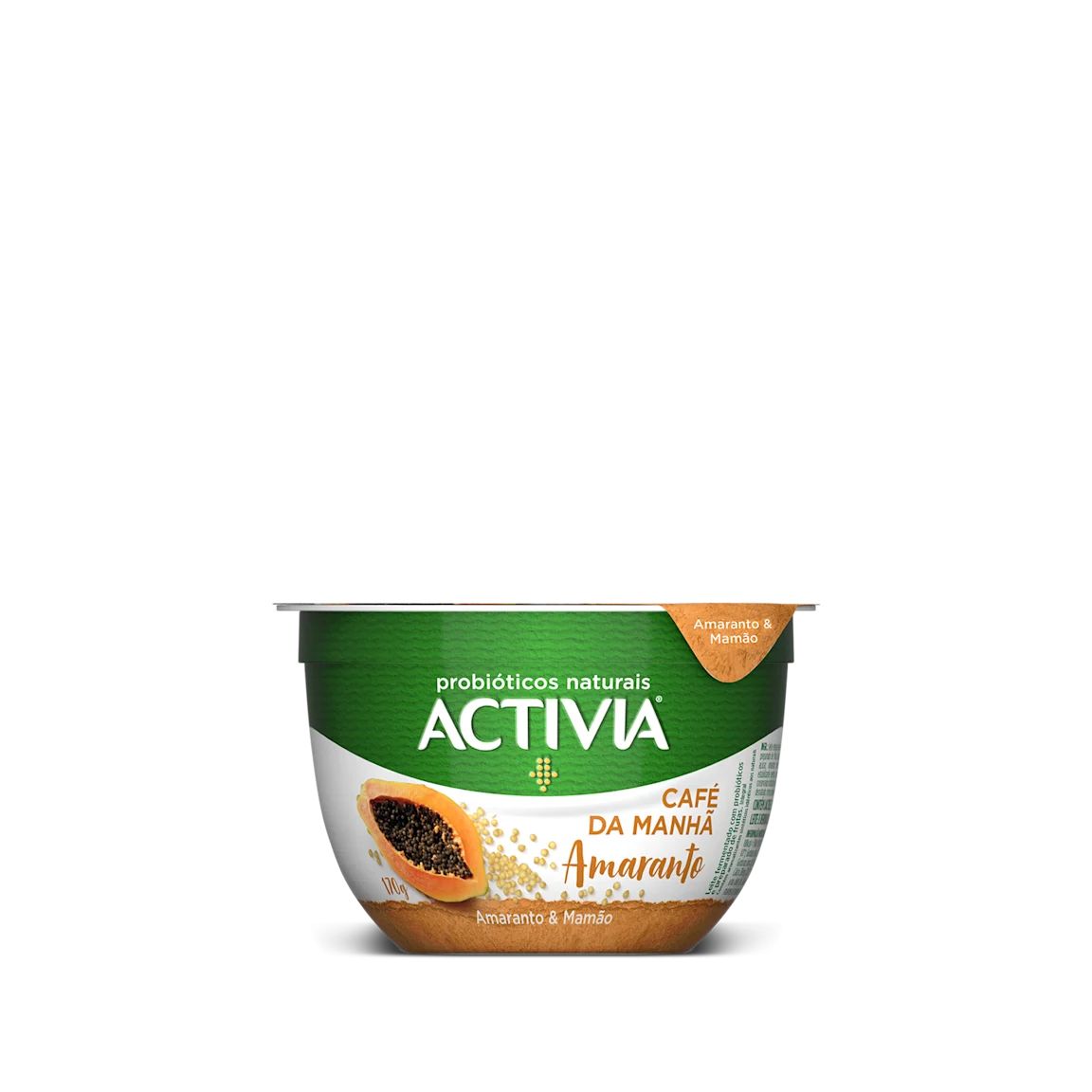 Activia Café da Manhã sabor Amaranto e Mamão
