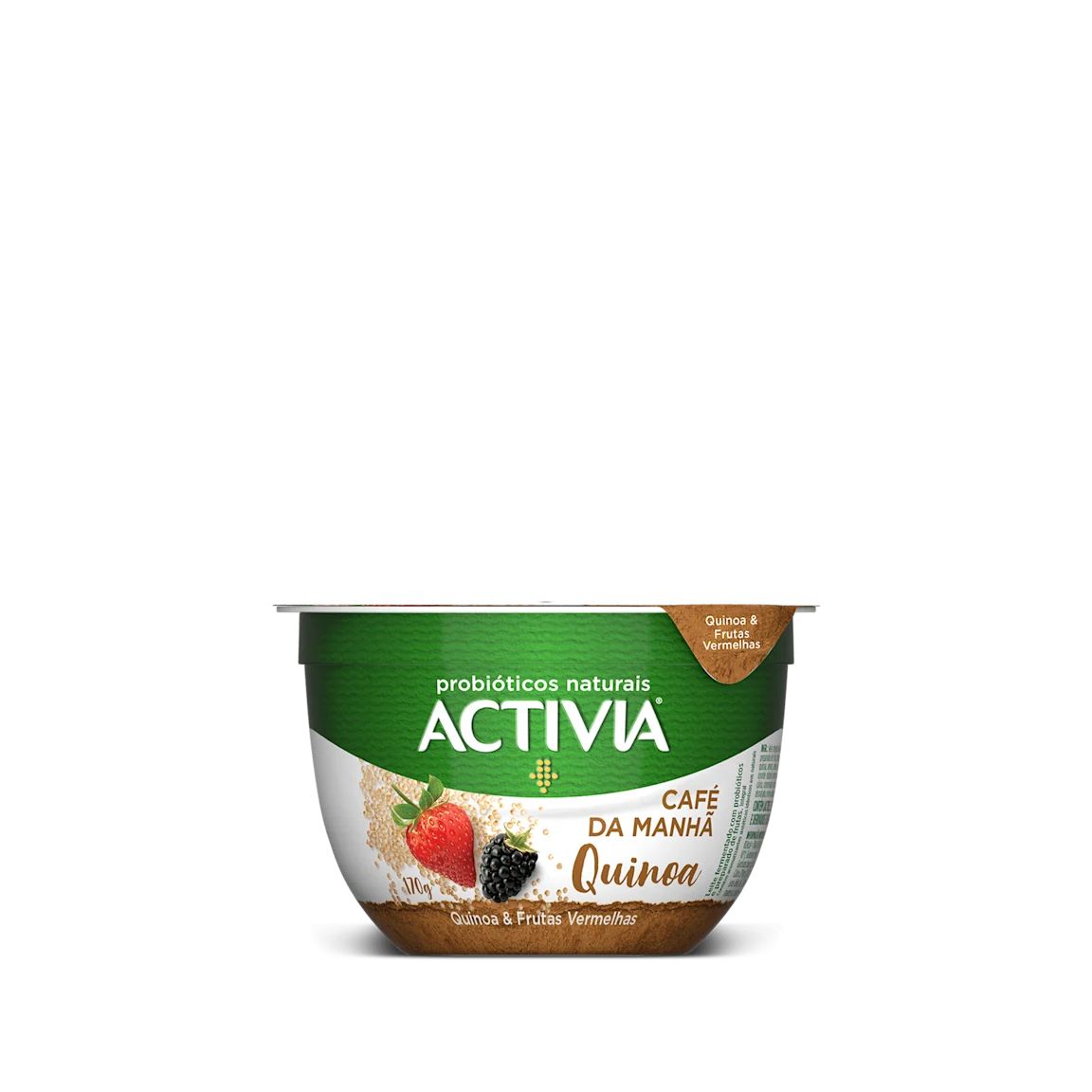 Activia Café da Manhã sabor Quinoa e frutas vermelhas