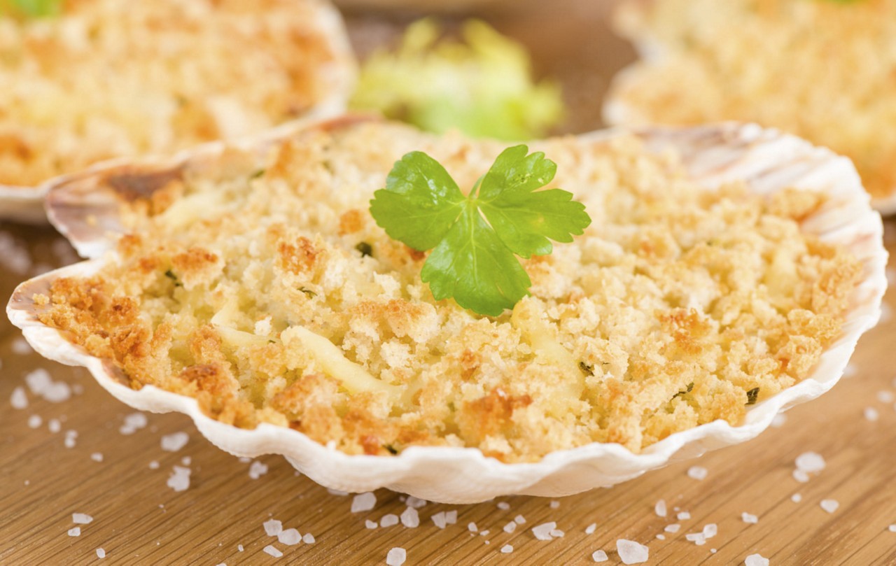 Coquille de poisson femme enceinte