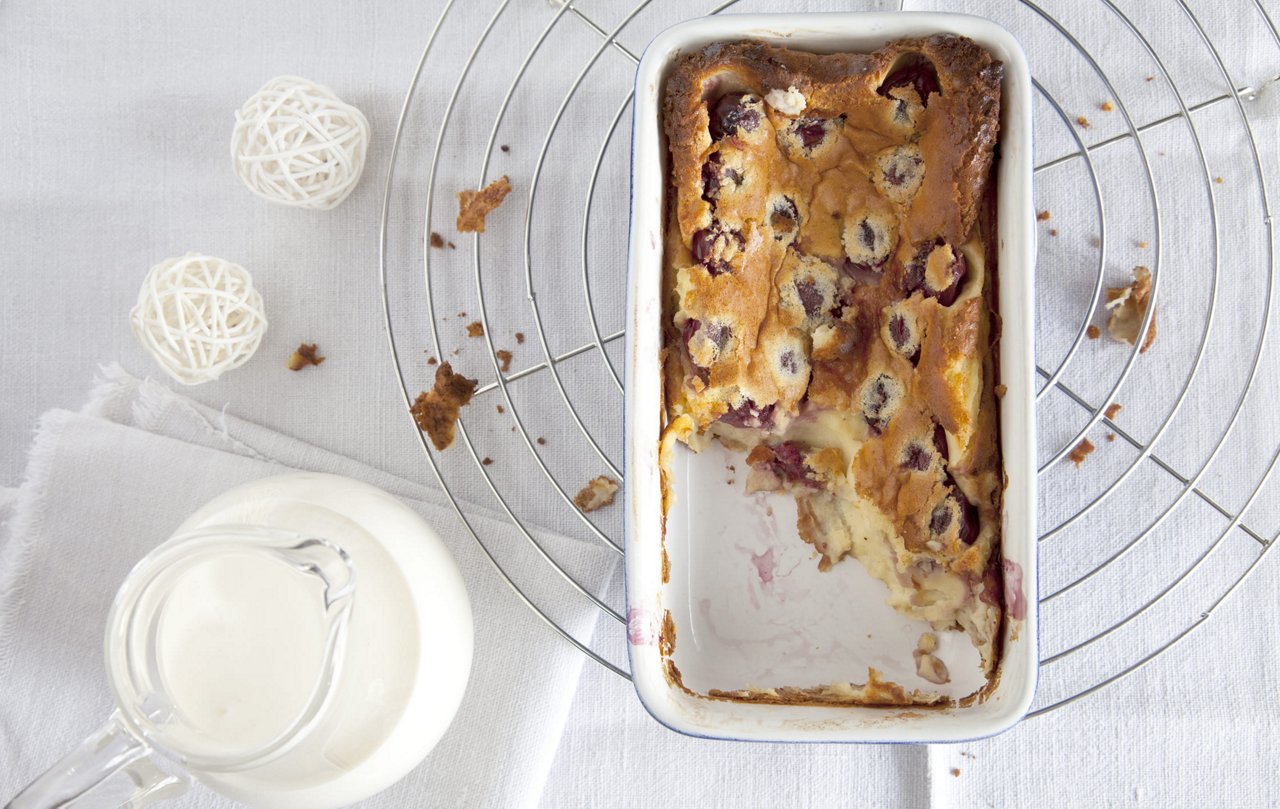 Gâteau de riz aux quetsches