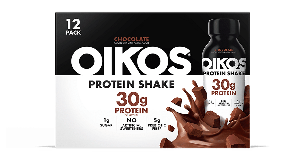 Oikos Chocolate Protein Shake with 30g Protein